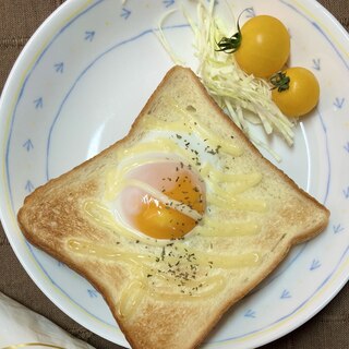 卵とマヨネーズトースト